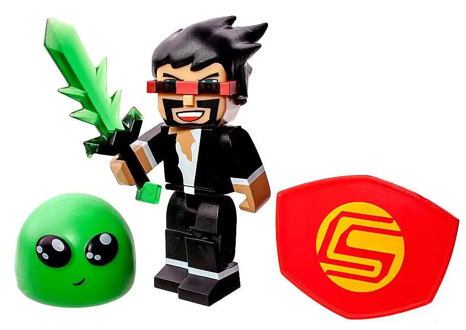 Discount 😍 Tube Heroes CaptainSparklez Action Figure 🥰 - Image 2