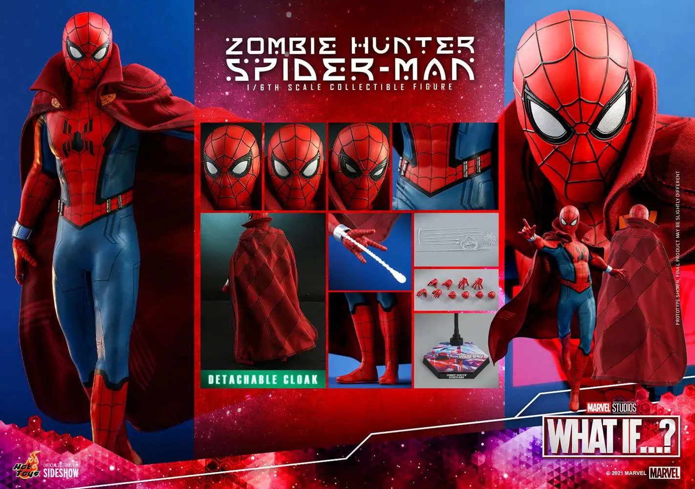 Promo ๐ Marvel Avengers Infinity War Movie Masterpiece Zombie Hunter Spider-Man Collectible Figure ๐ - Image 5